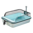 thumbnail image 2 of GROWTH TANK Cat Toilet Open Top Cat Litter Container Pets Accessories PP Cat Litter Tray Blue, 2 of 9