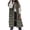 Army Green, variant on Yuyuzo Long Puffer Vests Women Plus Size Quilted Hooded Jackets Zip up Sleeveless Outerwear Long Coat