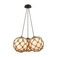 thumbnail image 1 of ElkGroup International 10710/3SR Coastal Inlet 3 Light Chandelier In Oil Rubbed Bronze, 1 of 1