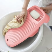 TopLLC Bathroom Accessories Washing Hand Washing Clothes Board Plastic Washing Board Home With Stand Portable Laundry appliances