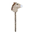 thumbnail image 4 of Milaget Stick Horse Handcrafted Creative Fun Horse Riding Stick for Boys Girls Children Performance Props Stage Halloween Beige, 4 of 9