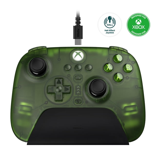 8BitDo Ultimate 3-Mode Controller, Hall Effect Joysticks, Pro Back Buttons, Wired Only for Xbox Series X|S & Xbox One, Compatibility with Apple, Wind