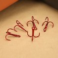 thumbnail image 4 of High Carbon Steel Fishhook, 3 Options 100PCS Fishing Hook, Pool Sea Fishing For Stream Wild Fishing 8#, 4 of 8