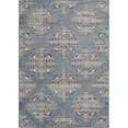 thumbnail image 4 of Hayweld Lagoon Blue and White Woven Area Rug, 4 of 7