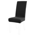 thumbnail image 1 of Unique Bargains Spandex Stretch Chair Covers Easily Washable, Gray Bedding for Home, 1 of 8