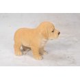 thumbnail image 4 of Garden Decor Animal Statue Yellow Standing Labrador Puppy Statue, 4 of 5