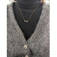 thumbnail image 3 of 10k Gold 0.30 Cttw Canadian Diamond Infinity Necklace, 3 of 3