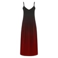 thumbnail image 4 of Ovzne Robes pour Femmes Robe d'Été Robes d'Été pour Femmes Imprimé Sans Manches Col Rond Robe Décontractée Robes Robe pour Femmes Imprimée Liquidation, 4 of 5