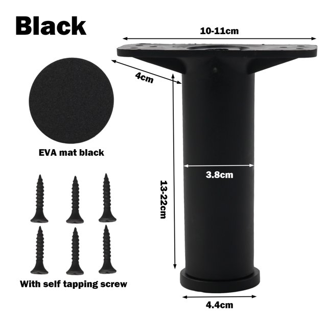 Adjustable Telescopic Furniture Heightening Bracket Bed Beam Support Fixer