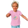thumbnail image 2 of MeetoTime T-shirt à Manches Courtes de Pâques pour Enfants, Col Rond, Coupe Ample, Imprimé, pour Garçons et Filles, 3 à 14 Ans, 2 of 6