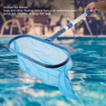 thumbnail image 3 of Biuzi Pool Skimmer, Swimming Pool Leaf Skimmer Mesh Net with Telescopic Pole Pond Tub Effective Cleaning Tool Blue, 3 of 8