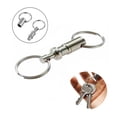 thumbnail image 2 of DPTALR Detachable Removable Pull Apart Quick Release Key Chain Keychain Keyring, 2 of 9