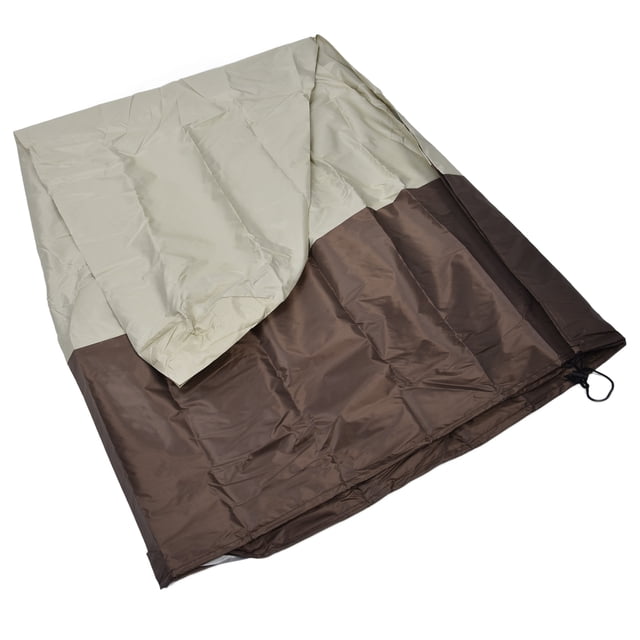 Fountain Statue Protector Cover, Outdoor Fountain Cover Silver Coated Portable Foldable Waterproof For Statue Cover For Fountain Black,Beige And Coffee