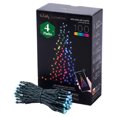 thumbnail image 1 of Home Heritage Luminations Christmas Holiday Party Lights, Twinkly App Control, 33' Wrapped Dome, 100 RGB LEDs (4 Pack), 1 of 9