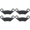 thumbnail image 2 of KMG Rear Brake Pads Compatible with 2008-2011 Polaris 400 Sportsman HO 4X4 - Non-Metallic Organic NAO Brake Pads Set, 2 of 4