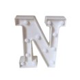 thumbnail image 1 of ziyahi Luminous 26 English Alphabet LED Letter Light Night Lamp Wedding Party Decor letter N, 1 of 6