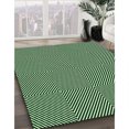 thumbnail image 3 of Ahgly Company Tapis d'Intérieur Ronds Transitionnels Vert Pâle Lavables à la Machine, 3 Pieds Rond, 3 of 7