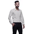 thumbnail image 4 of BESTMAN Long Sleeve Formal Shirt For Men Printed Button Down Cotton Men Shirts, 4 of 5