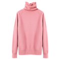thumbnail image 4 of IMENGL Chandail en Laine Col Roulé Première Ligne, Rose m, Taille m-2TG, 4 of 4
