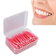 thumbnail image 4 of Braces Cleaner, Efficient Interdental Brush Slim 60Pcs  For Orthodontic Care For Children Pink, 4 of 8