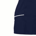 thumbnail image 3 of Hauts de Sarrau à Manches Courtes pour Femmes, Haut de Sarrau Boutonné pour Femmes, Chemises d'Uniforme d'Entretien Ménager, T-Shirt d'Infirmière, Haut, 3 of 4