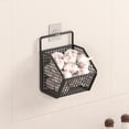 thumbnail image 1 of Birdeem Wall Mounted Spice Rack Organizer,No Punch Hanging Basket for Kitchen Storage,Garlic Ginger Basket with Multiple Compartments and Space Saving Design,Dimensions 14.2 X 5.9 X 3.1 Inches, 1 of 9