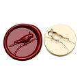 thumbnail image 1 of -shaped Stamp Head 3D Relief Copper Head for Wedding Card (Triceratops), 1 of 10