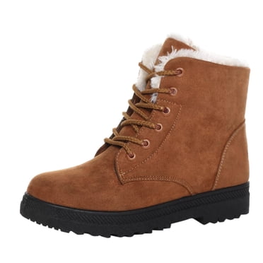jovati Snow Boots Flat-Heel Autumn And Winter Plus Size Cotton Short Womens Boots