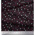 thumbnail image 3 of Soimoi Moss Georgette Fabric Dots Shirting Printed Fabric 1 Yard 42 Inch Wide, 3 of 3