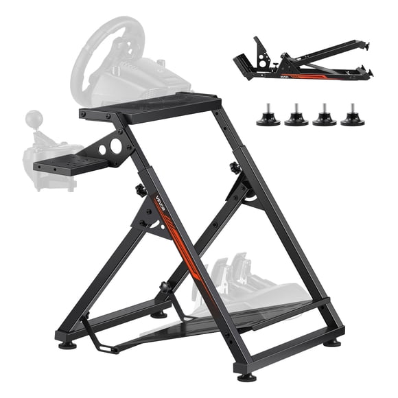 VEVOR Racing Wheel Stand Adjustable & Foldable for Logitech G923 G920 G29 G27 Compact