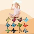 thumbnail image 4 of 12 Pcs Figurines d'Animaux Réalistes Figurines pour Collection /> 12 Pcs Fournitures de Fête Papillon, 4 of 9