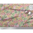 thumbnail image 2 of Soimoi Polyester Crepe Fabric & Orchids Floral Fabric Prints by Yard 42 Inch Wide, 2 of 3