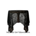thumbnail image 3 of Nappe de Table à Manger Française pour Table Basse, Serviette en Dentelle Ajourée, Nappe Rectangulaire Décorative pour Table Ronde, 3 of 6