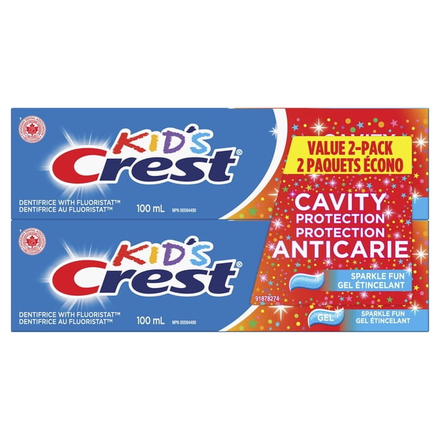 Crest Kids Cavity Protection Toothpaste, Sparkle Fun Flavor