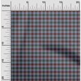 thumbnail image 2 of oneOone Polyester Spandex Brown Fabric Check Sewing Material Print Fabric By The Yard 56 Inch Wide, 2 of 4