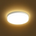 thumbnail image 3 of Amdohai LEDs Ceiling Light Flush Mounting 24W Round Ceiling Lamp for Kitchen Bedroom Hallway (2800-3200K Warm Light), 3 of 8