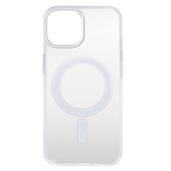 Onn. iPhone 15/ iPhone 14/ iPhone 13 Magsafe Compatible Hard-Shell Phone Case