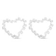 thumbnail image 3 of QualitChoice Xmas Double Layer Cloth Decorative Ribbon Lights Holiday Christmas Tree Room Bar Coffee Shop Ornaments Silver, Warm 2M 2Set, 3 of 6