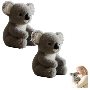 HUASHENG Koaly Plush Jouet en peluche souple pondéré de Koala pour enfants & Adultes Koala peluche jouet que les mouvements maturaux comme un réel