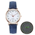 thumbnail image 4 of XZNGL Ladies Diamond-Studded Luminous Retro Female Watch Belt Quartz Watch, 4 of 9