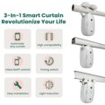 thumbnail image 3 of For TUYA WIFI Smart Curtains Robot Roman Rod T/U-Rail 3 in 1 Automatic Opener, 3 of 12