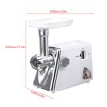 thumbnail image 2 of 600W Multifunction Electric Meat Grinders Stainless Steel Home Sausage Stuffer Meat Mincer Heavy Duty Household Mincer ,Easy Installation, 2 of 5