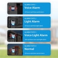 thumbnail image 4 of Dvkptbk Alarm System Tuya Smart Wifi/Bluetooth Solar Outdoor Human Body Infrared Alarm Outdoor Sound and Light Alarm Home Appliances, 4 of 9