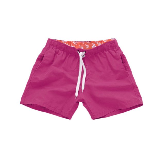 Birdeem Mens Quick Dry Beach Pants Plain Three Quarter Pants Loose Swim Shorts Workout