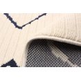 thumbnail image 3 of ECARPET Indoor/Outdoor for Balcony, Patio and Garden Raya Blue, Ivory Rug, 3 of 9