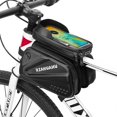 thumbnail image 1 of RZAHUAHU Waterproof Reflective Road MTB Bike Bags Top Tube Touch Screen Case Bag, 1 of 7