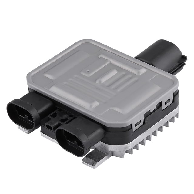 Module de Radiateur, 5.3x3.9x1.3in FO89004DW OEM Standard 7T438C609BA Argent Noir Parfait Ajustement Remplacement pour Range Rover Evoque 2011-2015 pour Voiture