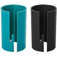 thumbnail image 1 of 2PCS Christmas Wrapping Paper Cutter Tool Tube, Gift Wrap Cutter, Storage Rack and Dispenser with Embedded（Green+Black), 1 of 5