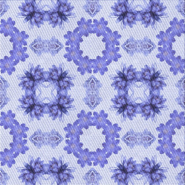 Ahgly Company Tapis d'Intérieur Lavable en Machine Carré Transitionnel Violet Pervenche, 8 Pieds Carré