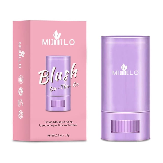 TopLLC Rotating Blush Stick To Three-dimensional Natural Nude Makeup a blush